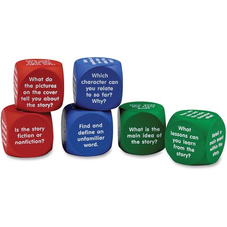 LEARNING RESOURCES Reading Comprehension Cubes, 6 Per Set 7022